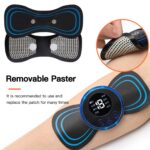 Mini Massageador e Estimulador Elétrico Para Alívio Da Dor