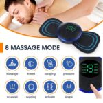 Mini Massageador e Estimulador Elétrico Para Alívio Da Dor