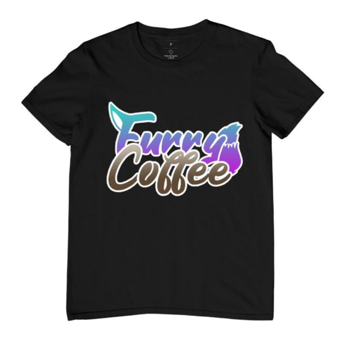 Camiseta estampada - Furry Coffee Logo