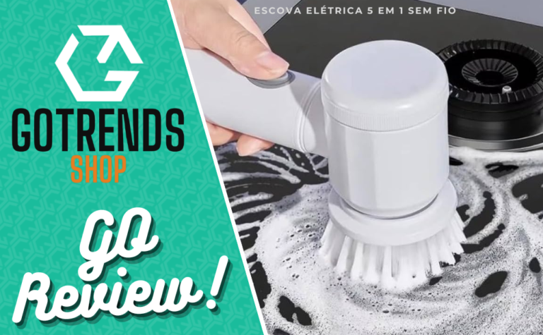 Go Review – Escova Elétrica 5 em 1 Sem Fio: A Solução Prática para Limpeza Eficiente de Cozinha e Banheiro!