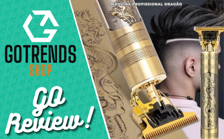 Go Review – Máquina de Cabelo Profissional Dragão Sem Fio: Corte Preciso para Cabelo, Barba e Pezinho com Lâmina Ajustável e Design Personalizado!
