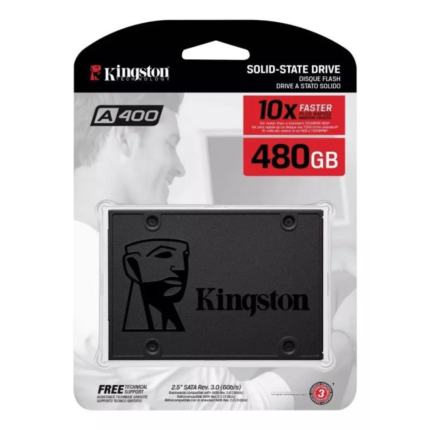 Ssd Kingston 480GB Sata III A400 SA400S37/480G